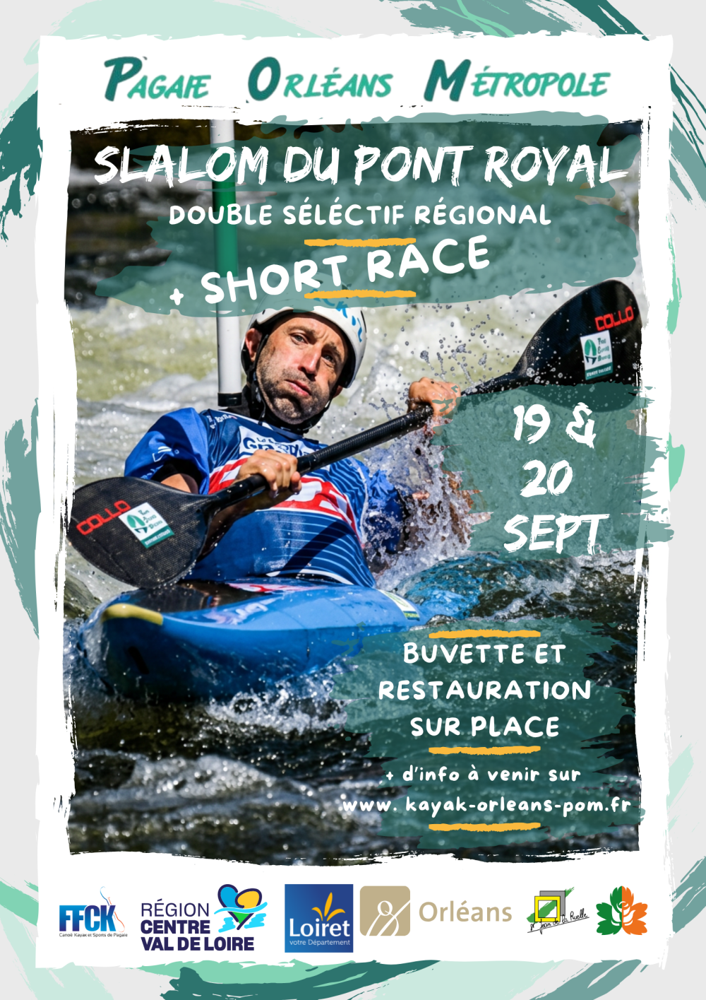 Competition Slalom du pont Royal